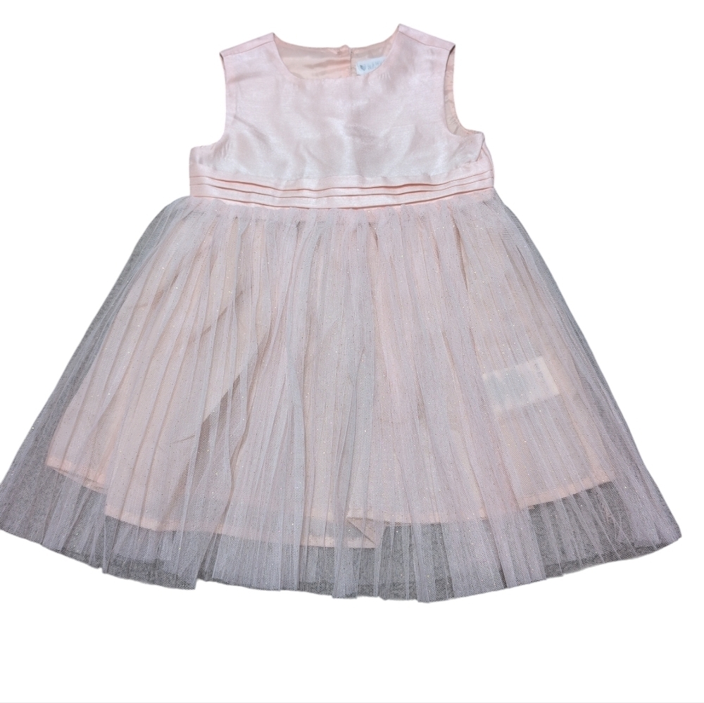 Flower Girl Dress Baby Girl Blush‎ Pink Size 12 Months Wedding Special Occasion